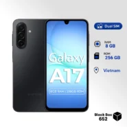 گوشی موبایل سامسونگ مدل Galaxy A17 4G ظرفیت 256 گیگابایت رم 8 گیگابایت - ویتنام رنگ مشکی