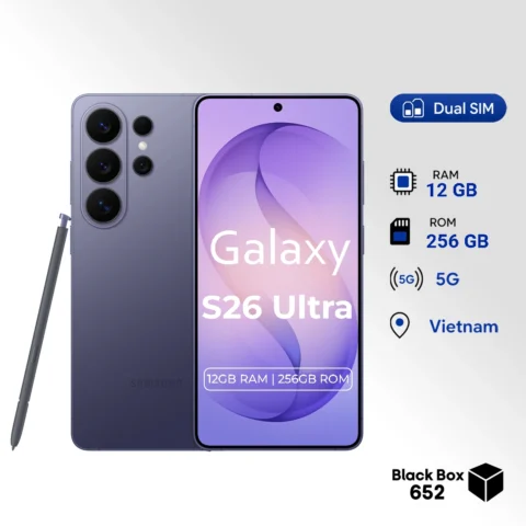 گوشی موبایل سامسونگ Galaxy S26 Ultra ظرفیت 256 گیگابایت رم 12 گیگابایت - ویتنام رنگ بنفش