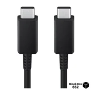 کابل تبدیل USB-C به USB-C سامسونگ مدل 1 متری - 5 آمپر رنگ مشکی