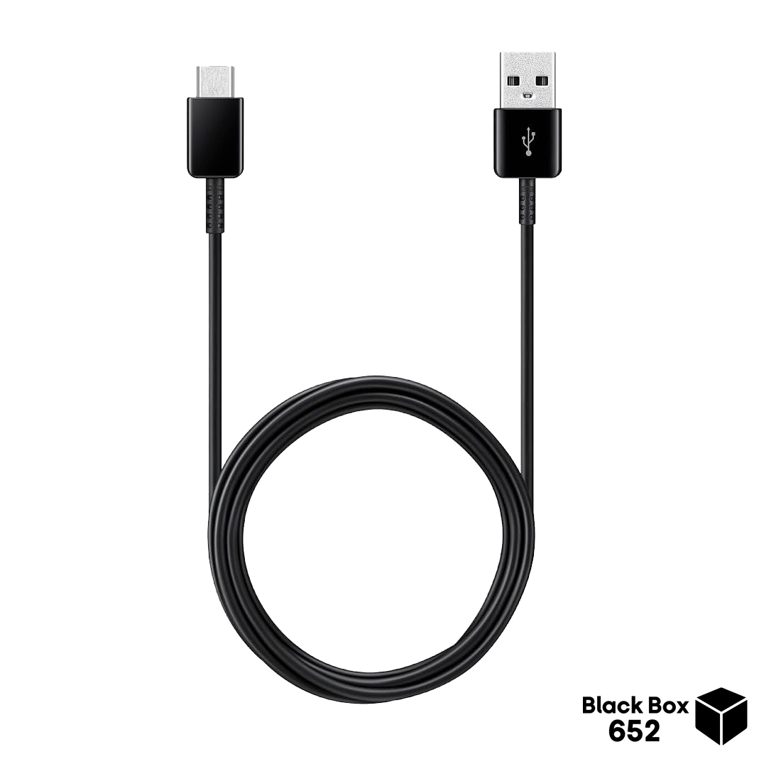 samsung-usb-to-usb-c-cable-black محصول کابل تبدیل USB به USB-C سامسونگ رنگ مشکی
